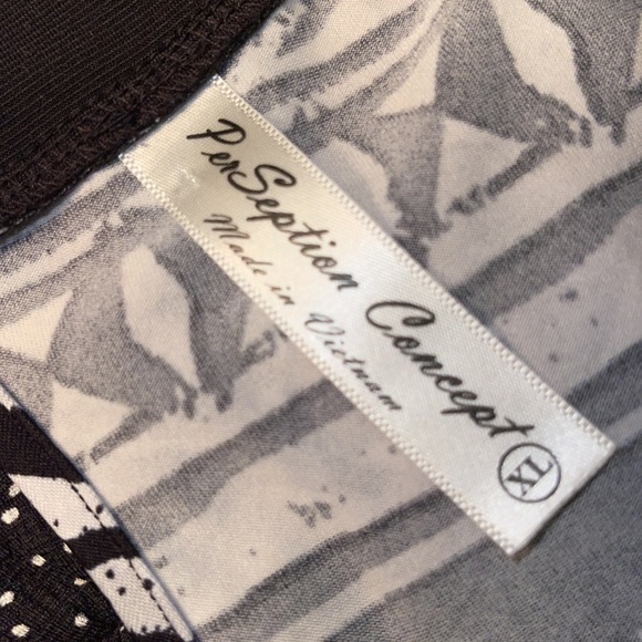 Black white & pink tank tunic - Picture 3 of 3